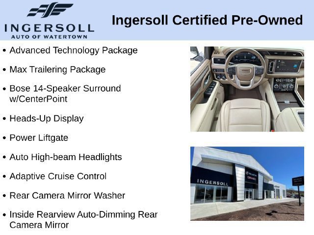 Used 2022 GMC Yukon XL Denali w/ Advanced Technology Package AWD/4WD image 14