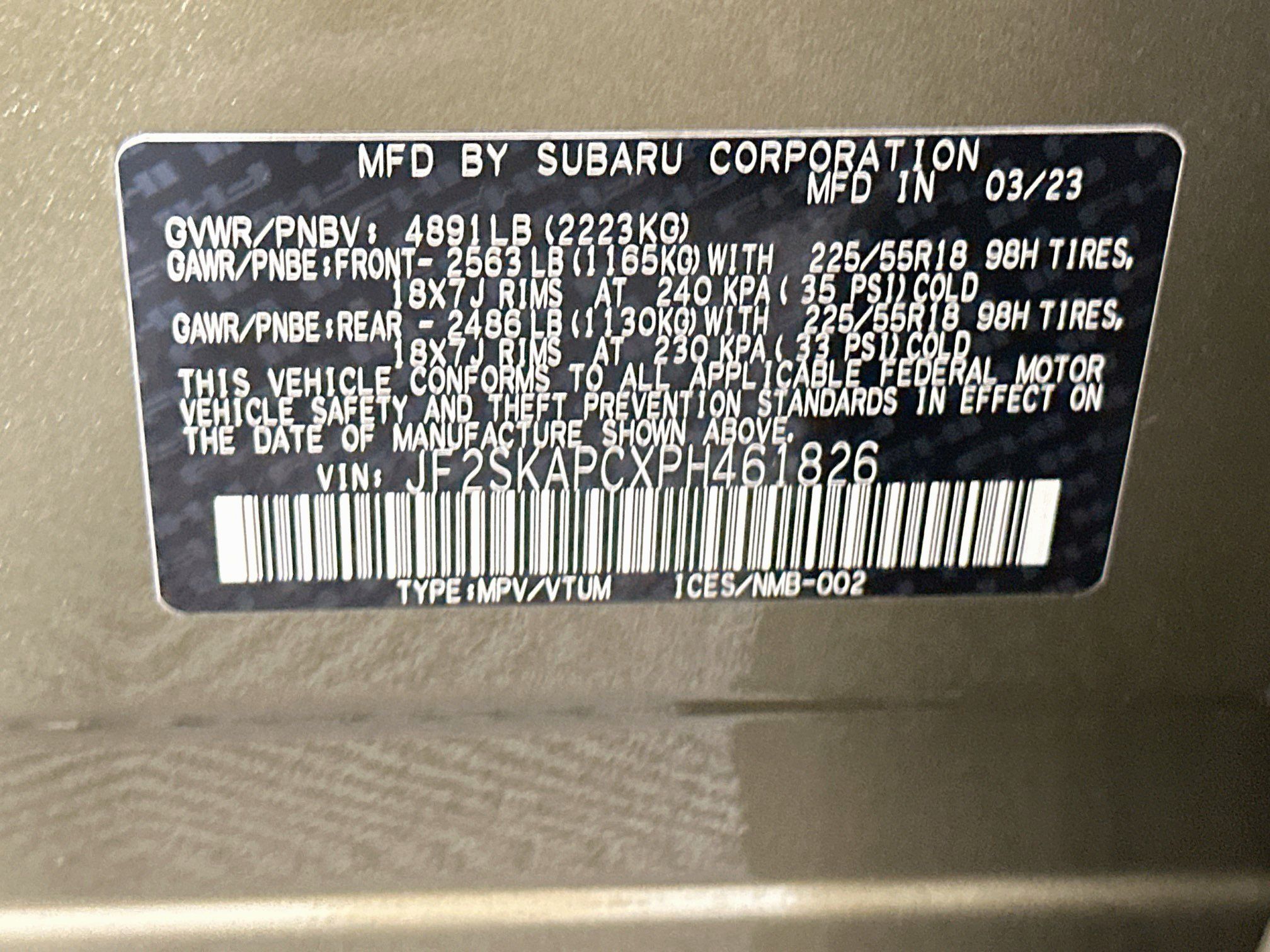 Used 2023 Subaru Forester Limited AWD/4WD image 11