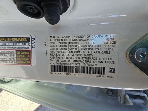 Used 2018 Honda CR-V Touring image 14