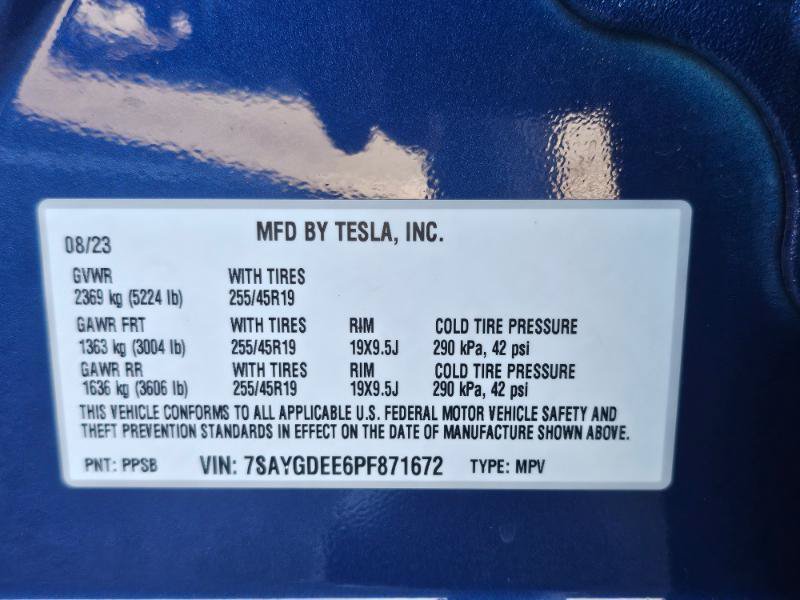 Used 2023 Tesla Model Y Long Range AWD/4WD image 36