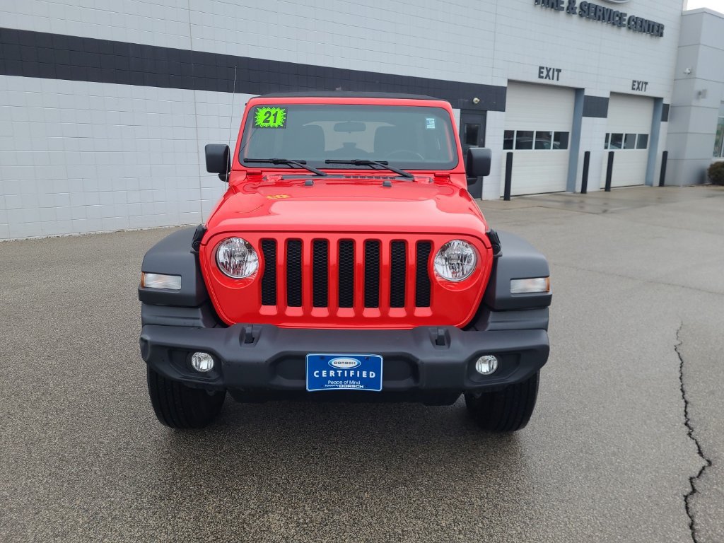 Used 2021 Jeep Wrangler Unlimited Sport AWD/4WD image 8