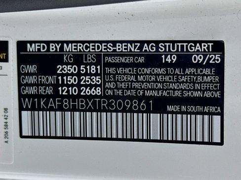 New 2026 Mercedes-Benz C 43 AMG 4MATIC Sedan image 24