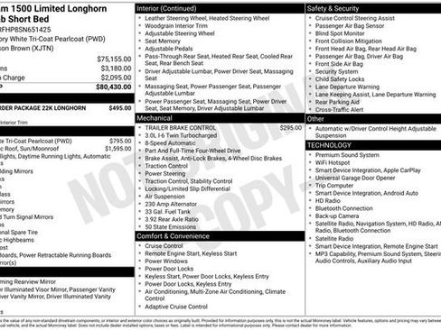 Used 2025 RAM 1500 Limited AWD/4WD image 6