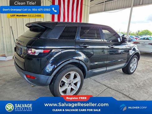 Used 2012 Land Rover Range Rover Evoque Pure Plus w/ Pure Plus Pkg AWD/4WD image 4