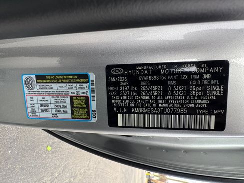 New 2026 Hyundai Palisade Calligraphy AWD/4WD image 28