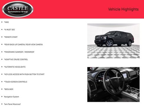 Used 2019 Ford F150 XLT w/ Equipment Group 302A Luxury AWD/4WD image 3