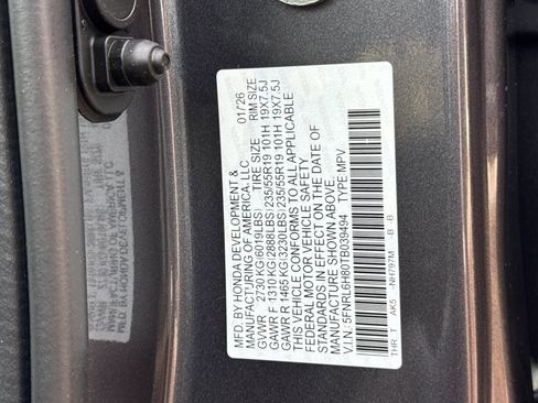 New 2026 Honda Odyssey Touring image 21