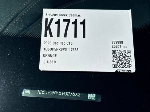 Certified 2023 Cadillac CT5 Sport RWD image 53
