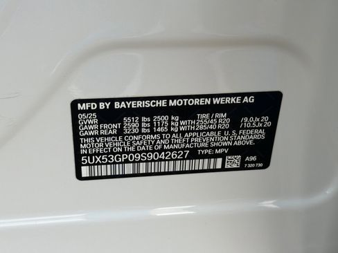 Used 2025 BMW X3 xDrive30i w/ Convenience Package image 40