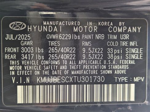 New 2026 Genesis GV80 3.5T e-SC image 24