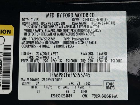 Used 2015 Ford Mustang GT w/ GT Performance Package RWD image 29
