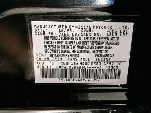 Certified 2024 Nissan Sentra SV image 32
