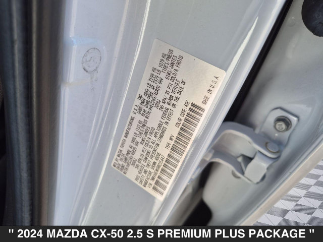 Certified 2024 MAZDA CX-50 AWD 2.5 S w/ Weather Package image 36