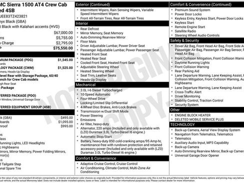 New 2026 GMC Sierra 1500 AT4 w/ AT4 Premium Package AWD/4WD image 4
