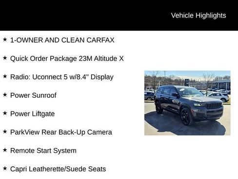Used 2023 Jeep Grand Cherokee L Altitude image 5