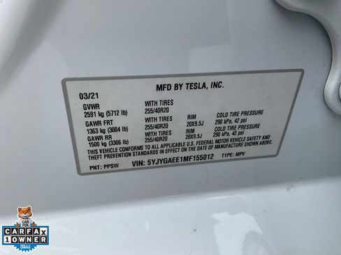 Used 2021 Tesla Model Y Long Range AWD/4WD image 22