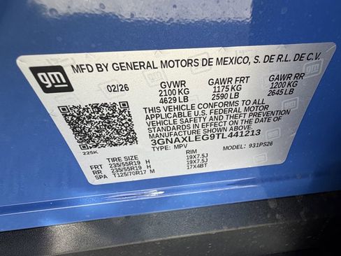 New 2026 Chevrolet Equinox RS w/ Safety and Technology Package FWD image 36