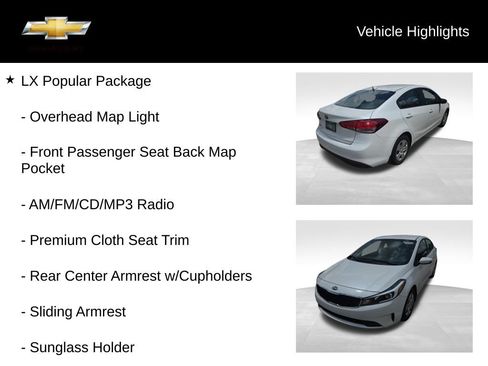 Used 2017 Kia Forte LX w/ LX Popular Package FWD image 14