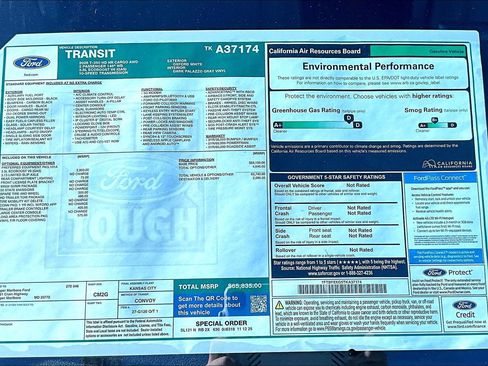 New 2026 Ford Transit 350 148 High Roof AWD w/ Load Area Protection Package image 14