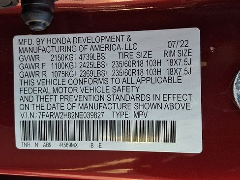 Certified 2022 Honda CR-V EX-L image 27