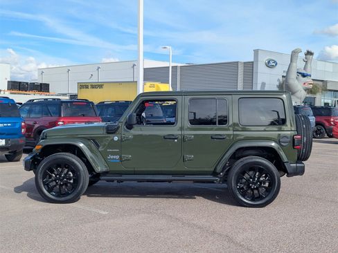 Used 2021 Jeep Wrangler Unlimited Sahara 4xe w/ Cold Weather Group image 2