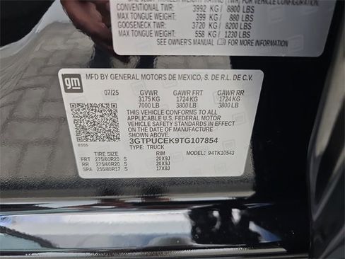 New 2026 GMC Sierra 1500 Elevation w/ LPO, Elevation Black Package image 30