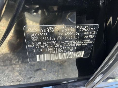 Certified 2023 Hyundai Sonata N Line image 10