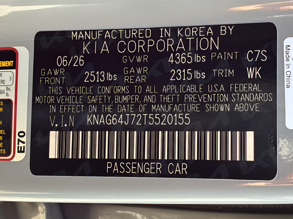 New 2026 Kia K5 GT-Line w/ GT-Line Red Interior Package FWD image 29