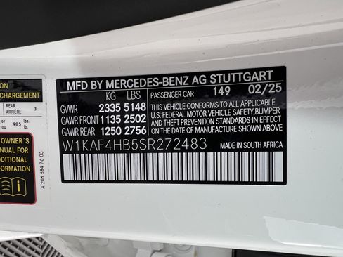 New 2025 Mercedes-Benz C 300 4MATIC Sedan image 33