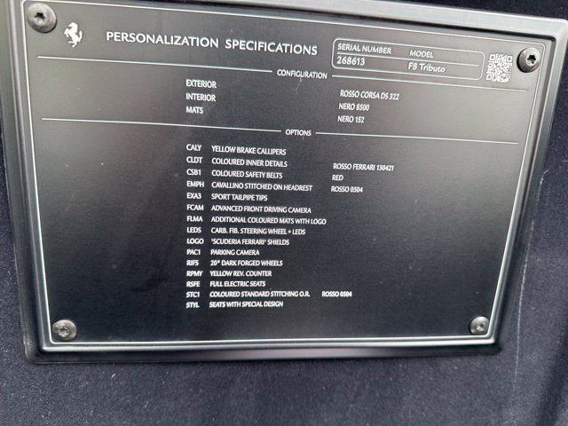 Used 2021 Ferrari F8 Tributo RWD image 18