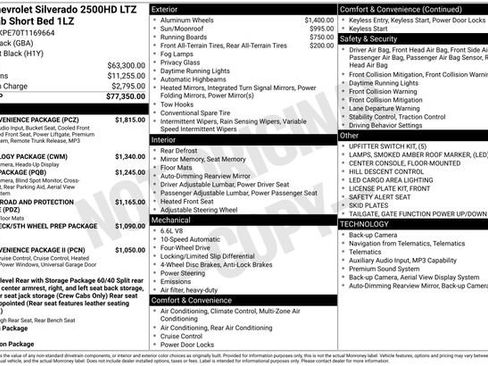 Used 2026 Chevrolet Silverado 2500 LTZ w/ LTZ Convenience Package AWD/4WD image 20