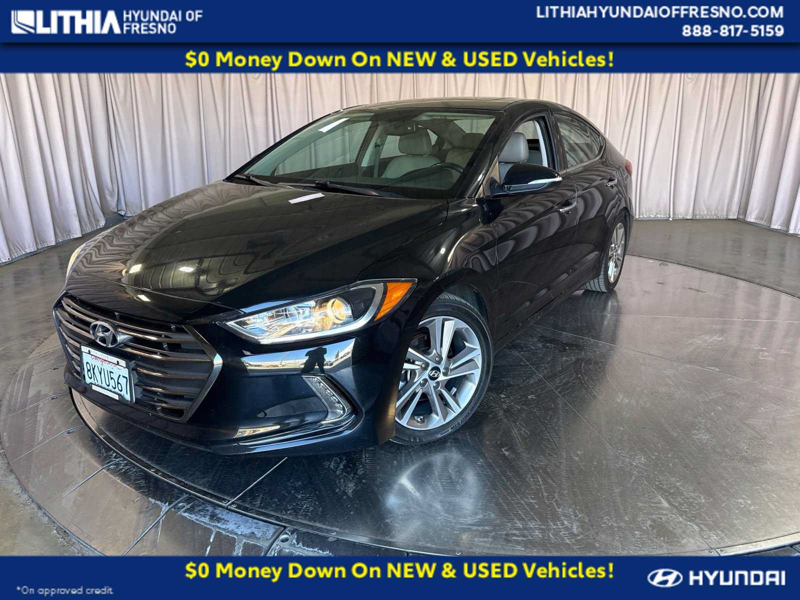 Used 2017 Hyundai Elantra Limited w/ Limited Tech Package 04 FWD image 1