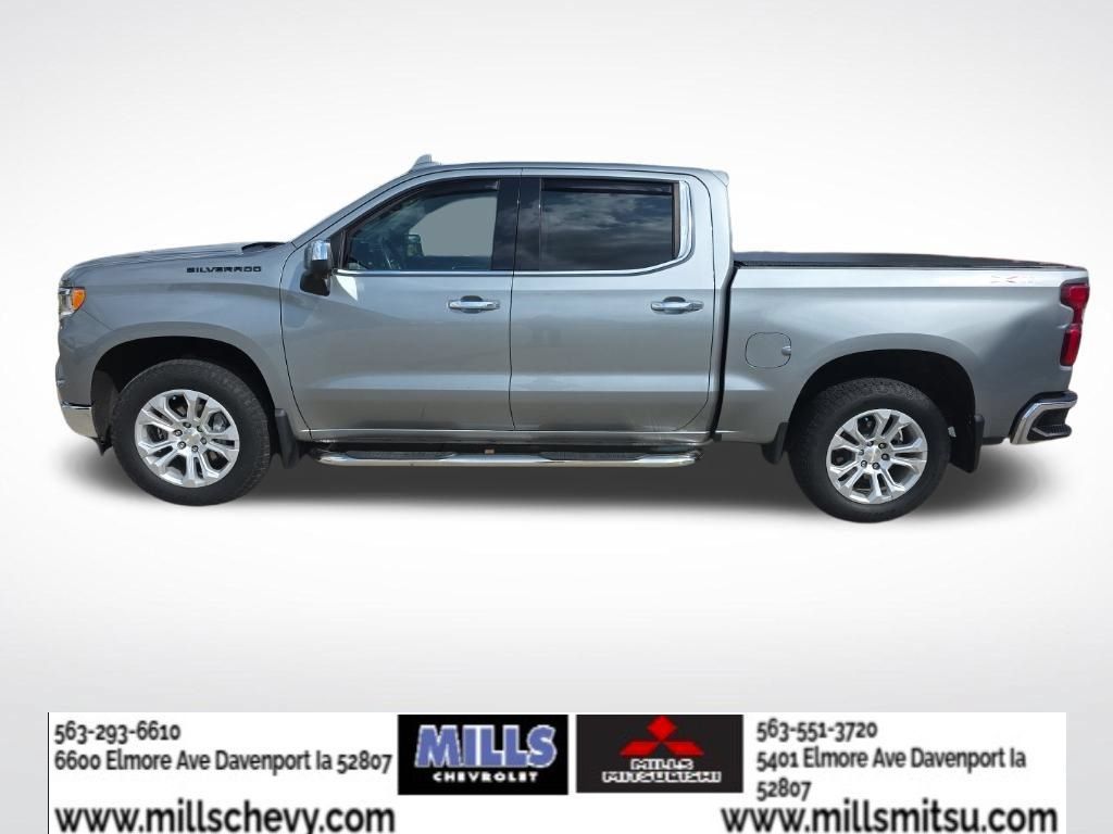 Used 2023 Chevrolet Silverado 1500 LTZ w/ LPO, Dark Essentials Package AWD/4WD image 2