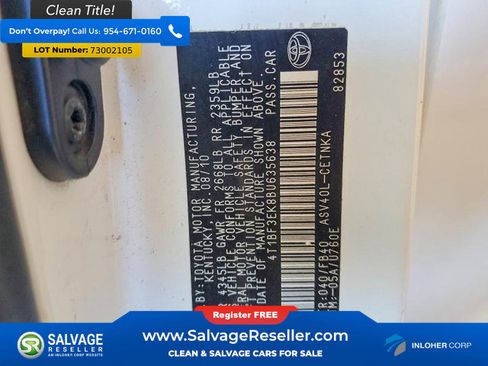 Used 2011 Toyota Camry LE image 16