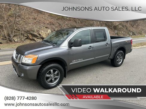 Used 2015 Nissan Titan PRO-4X w/ Pro-4x Luxury Package image 1