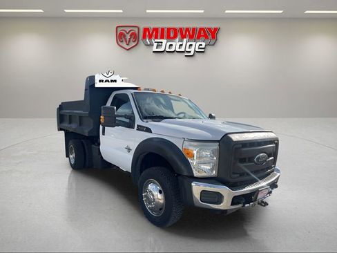 Used 2011 Ford F550 4x4 Regular Cab Super Duty w/ Payload Upgrade Pkg image 1