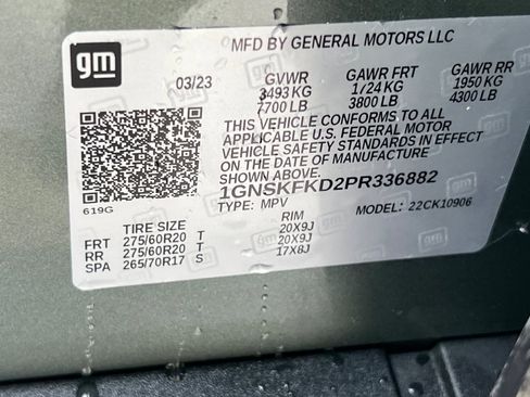 Used 2023 Chevrolet Suburban Premier AWD/4WD image 30