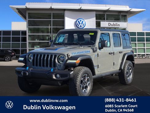 Used 2023 Jeep Wrangler Unlimited Rubicon 4xe image 7