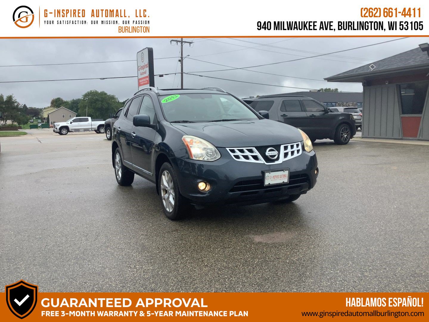 Used 2013 Nissan Rogue SL AWD/4WD image 1