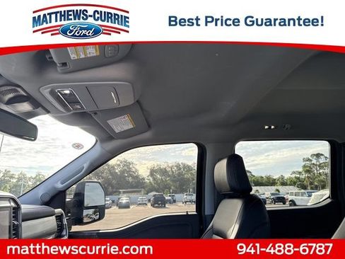 Certified 2025 Ford F250 Lariat w/ Black Appearance Package AWD/4WD image 11