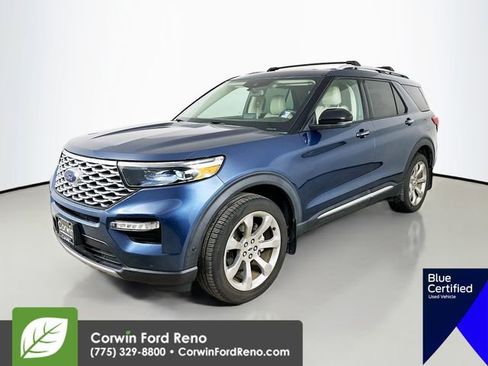 Certified 2020 Ford Explorer Platinum w/ Premium Technology Package image 3