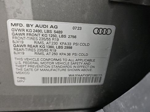 Used 2023 Audi Q5 2.0T Prestige w/ Prestige Package AWD/4WD image 15