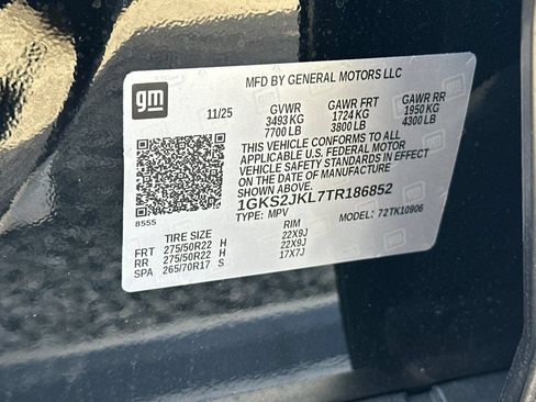 Used 2026 GMC Yukon XL Denali w/ Sun & Power Step Package AWD/4WD image 55