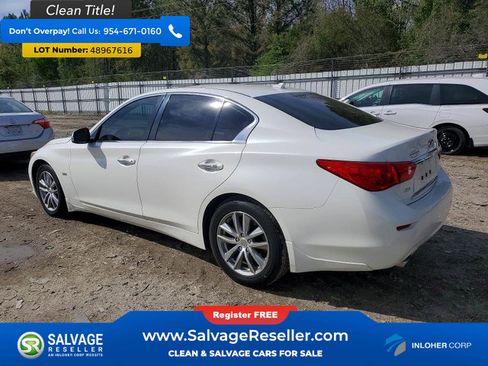 Used 2016 INFINITI Q50 3.0t Premium w/ 3.0T Premium Plus Package image 3