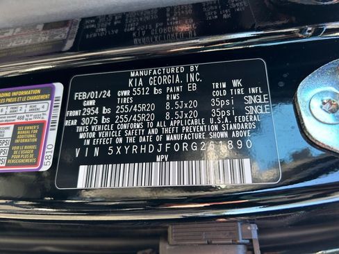 Used 2024 Kia Sorento X-Line EX AWD/4WD image 34