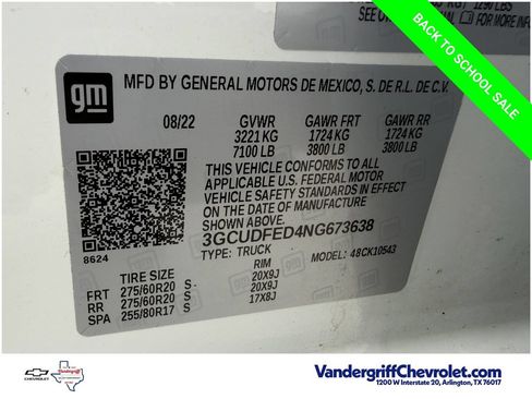 Used 2022 Chevrolet Silverado 1500 LT Trail Boss AWD/4WD image 29