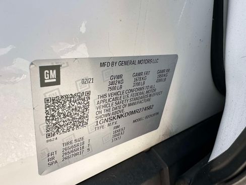 Used 2021 Chevrolet Tahoe LT AWD/4WD image 36