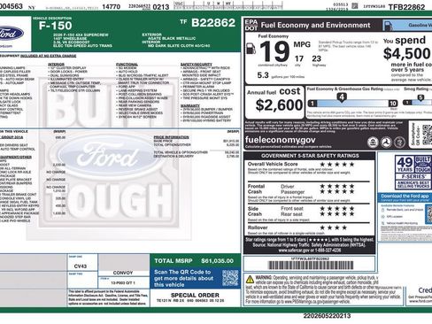 New 2026 Ford F150 XLT w/ XLT Chrome Appearance Package AWD/4WD image 6