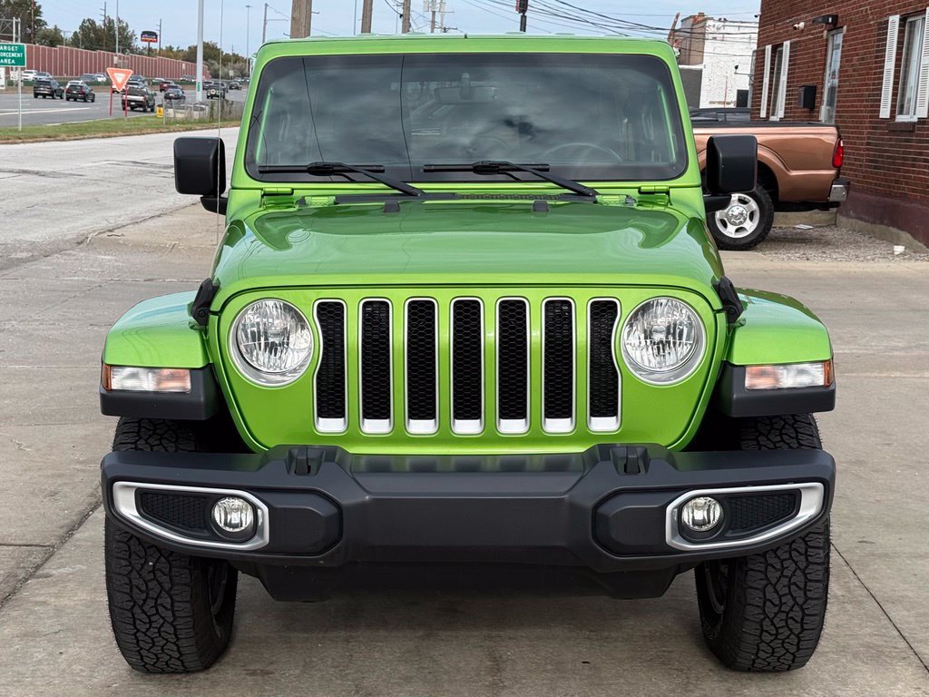 Used 2019 Jeep Wrangler Unlimited Sahara w/ Uconnect 4C Nav & Sound Group AWD/4WD image 2