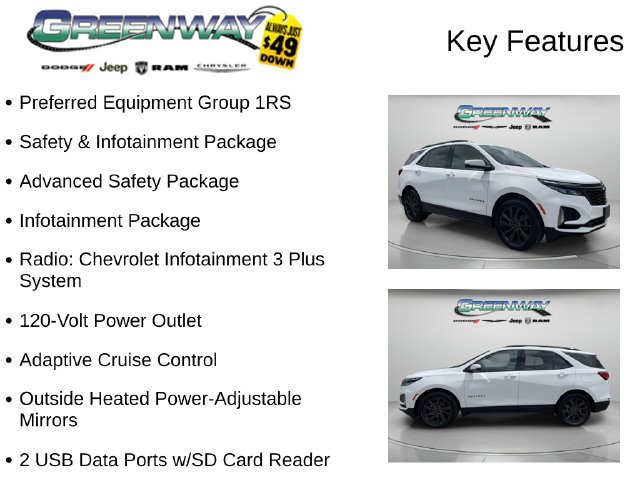 Used 2024 Chevrolet Equinox RS FWD image 2